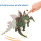 Mattel Jurassic World Toys Camp Cretaceous Mega Destroyers Stegosaurus Dinosaur Action Figure, Toy Gift with Movable Joints, Attack and Breakout