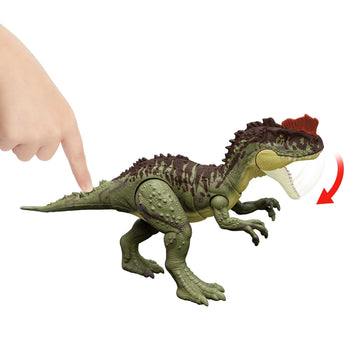 Jurassic World Dominion 3 Pack Figures & Dinosaurs, Owen Grady Motorcycle Yangchuanosaurus & Blue, Helmet & Tranquilizer, Ages 4 Years & Up