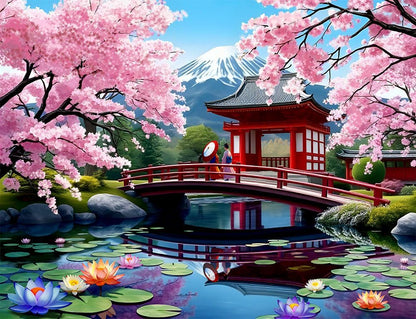 Springbok Haru in Japan 1000 Piece Jigsaw Puzzle for Adults
