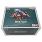 One Piece Booster Box Acrylic Case - Premium UV Protected Clear Display Case for TCG One Piece Card Game USA Version | 8mm Thick Walls Strong Magnetic