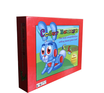 Coder Bunnyz - The Most Comprehensive STEM Coding Board Game Ever! Learn All the Concepts You Ever Need in Computer Programming in a Fun Adventure
