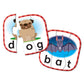Learning Resources 3-Letter Word Puzzle Cards, Kindergarten Readniness, Self Correcting Puzzles, Ages 3+