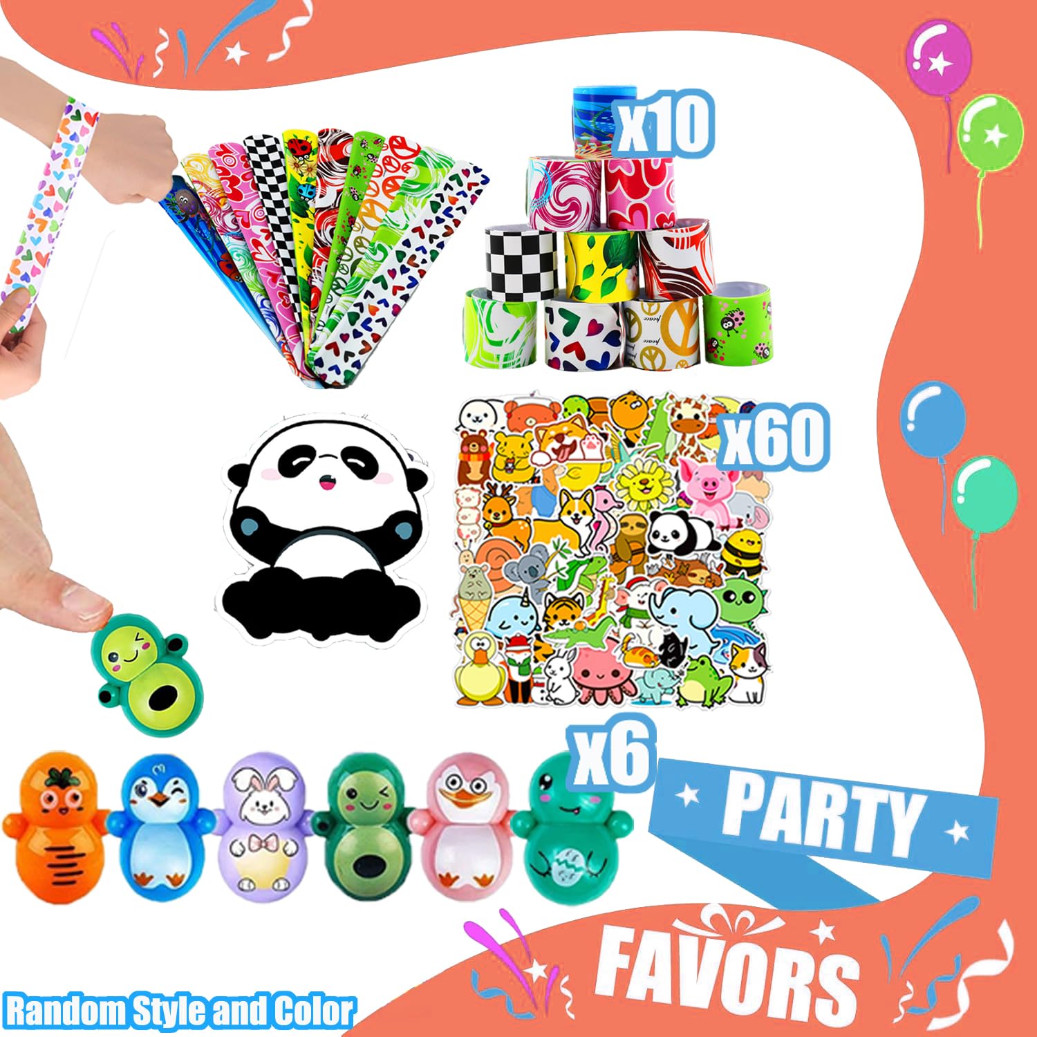 Korilave 132 Pcs Party Favors for Kids 4-8, Treasure Box Toys for Classroom, Prizes for Kids Classroom, Pinata Fillers Goodie Bags Stuffers, Bulk
