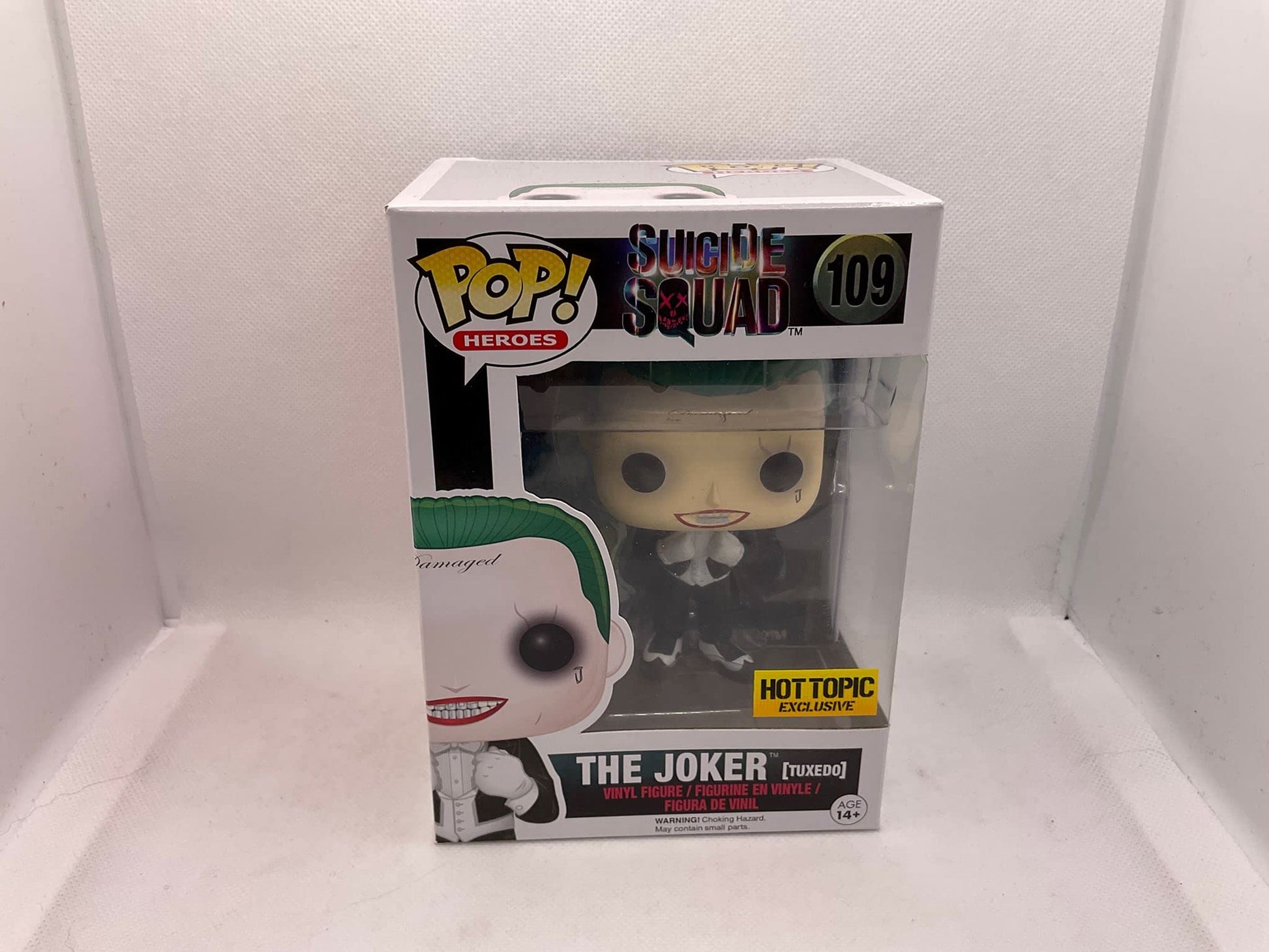 Funko Pop! Suicide Squad #109 The Joker (Tuxedo) Exclusive