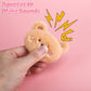 Niceup Bulk 28pcs Plush Keychains Mini Stuffed Animals for Kids Party Favors Goodie Bags Gift Mini Claw Machine Toys
