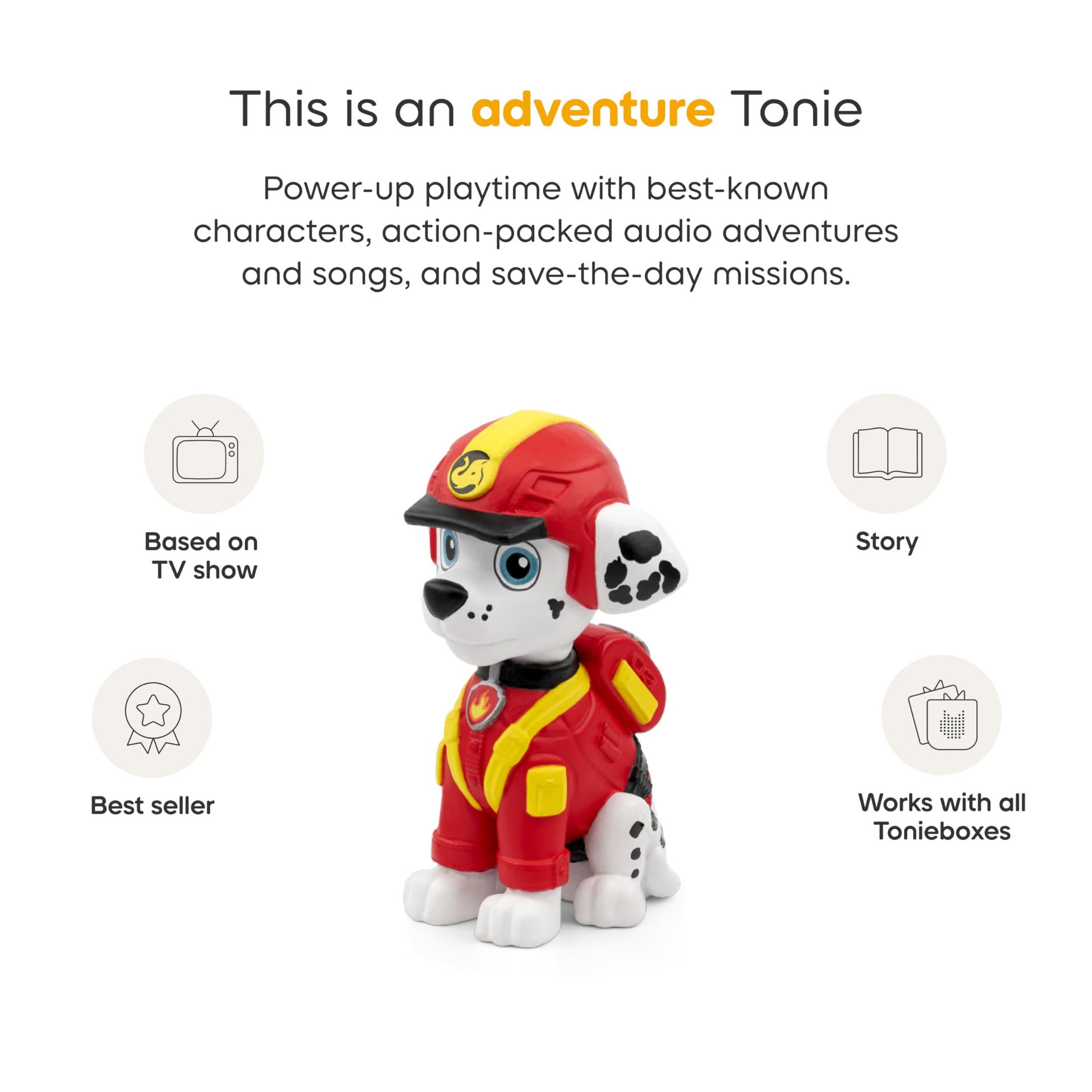 Tonies Marshall Audio Toy Figurine from PAW Patrol Jungle Pups