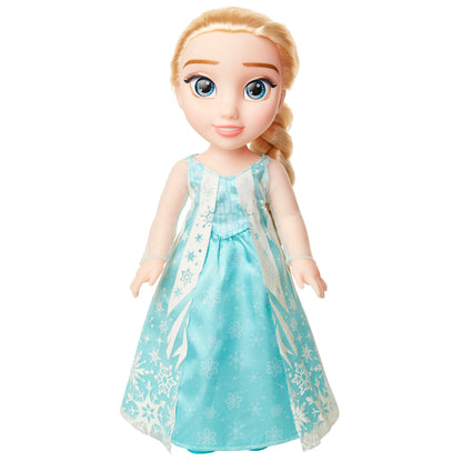 Disney Frozen Elsa Doll with Movie Inspired ICY Blue Outfit, Blue Shoes & Long Braided Hair Style - Approximately 14" Tall, for Girls Ages 3 Year & Up