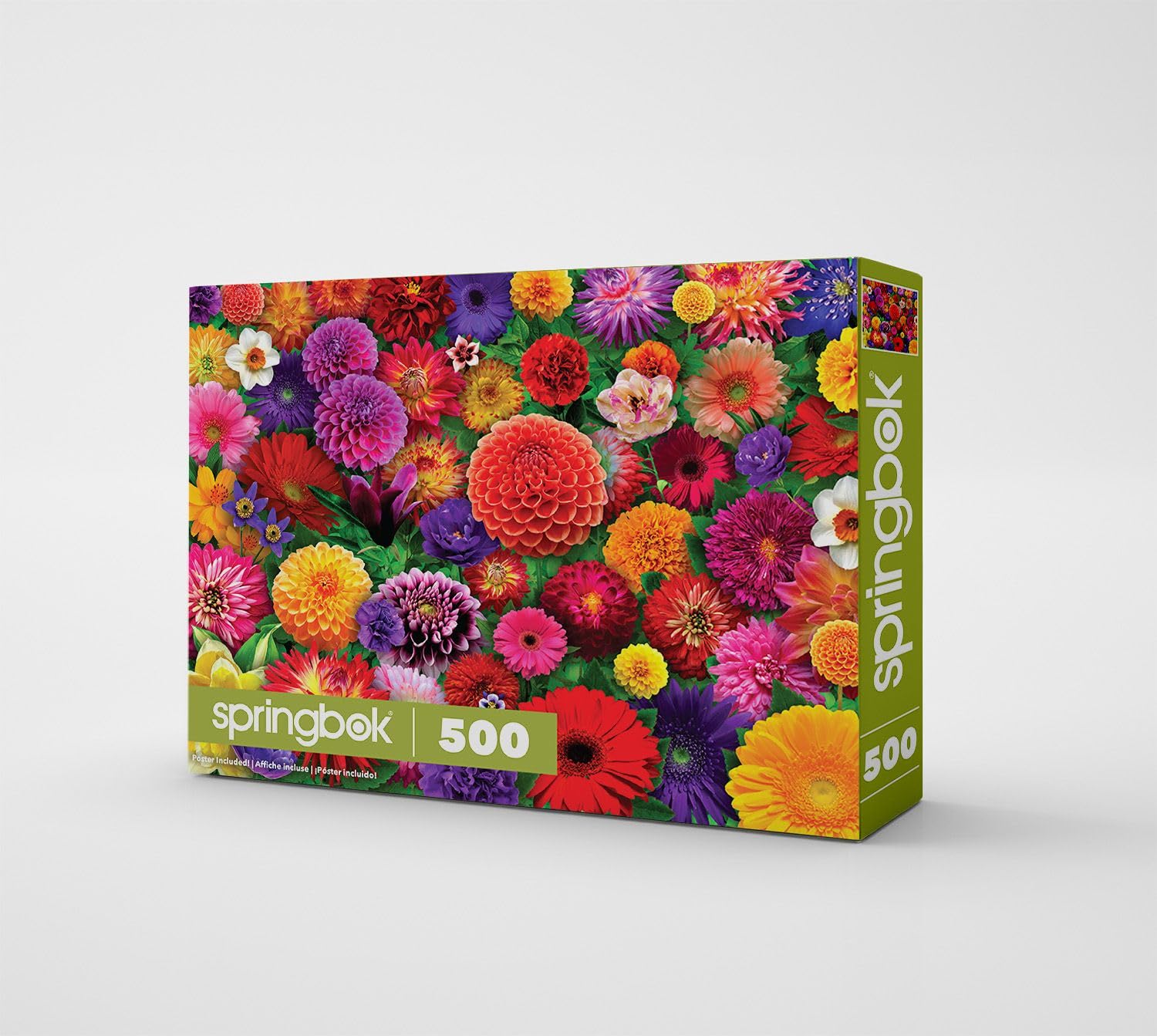 Springbok Blooming Every Daisy 500 Piece Flower Jigsaw Puzzle for Adults