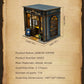 Book Nook Kit Adult DIY Miniature House Kit for Bookshelf Decoration, Miniature House 3D Puzzle, Handmade Gift for Women, Teens and Book Lovers