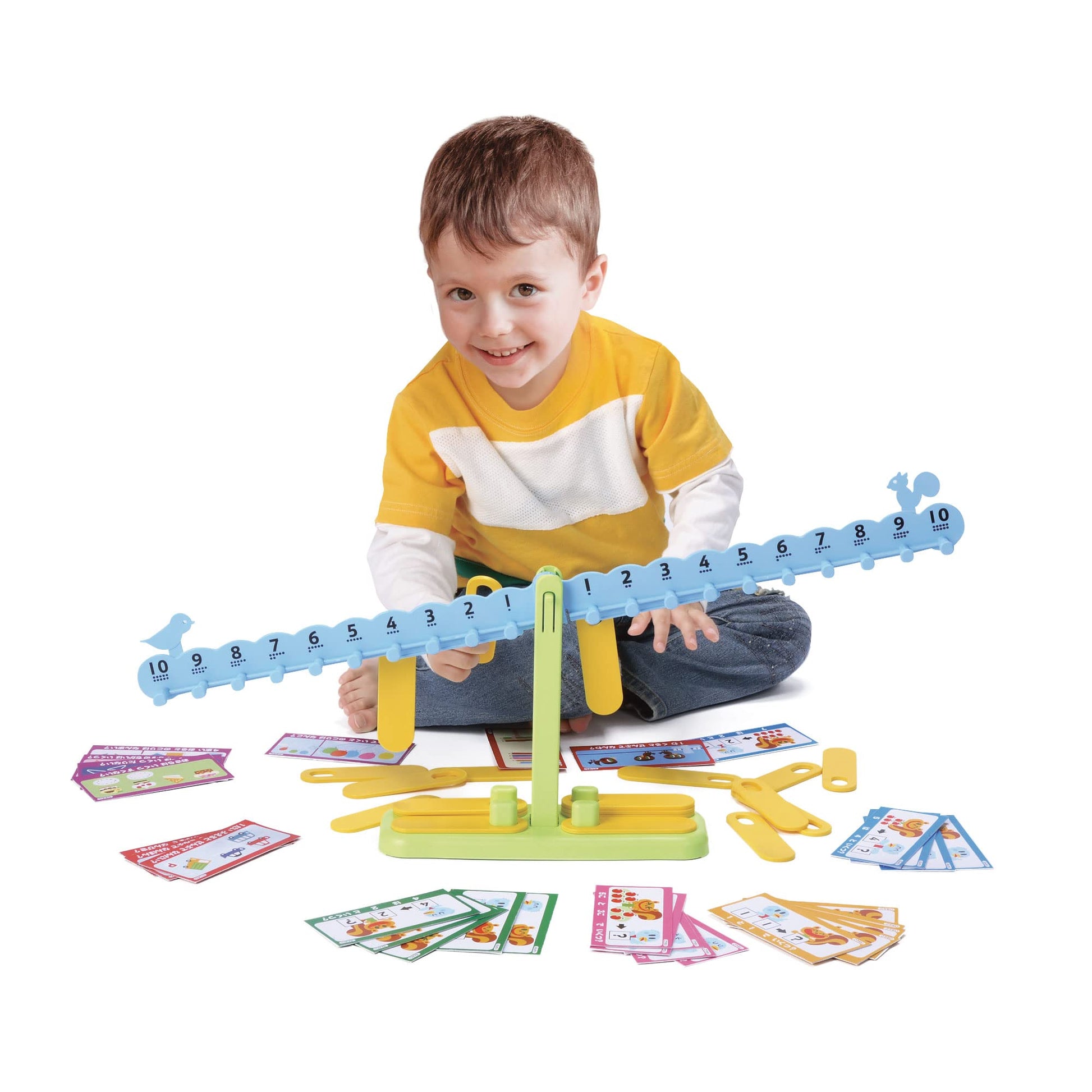 Thames & Kosmos Kids First Math: Number Balance with Activity Cards for Preschoolers Ages 3 to 5 | Intuitive, Visual Method for Learning Basic Math |