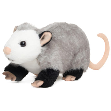 Bearington Harry Possum Plush Toy - 9" Realistic Opossum Stuffed Animal with Soft Fur and Lifelike Details - Adorable and Cuddly Opossum Plushies Gift