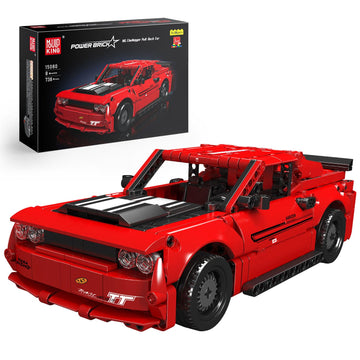 Mould King Hellcat Super Car Models Building Toys, 15080 Pull Back Toy Cars, Speed Champion Model Car Kits for Adults Kids 8+ (738 PCS)