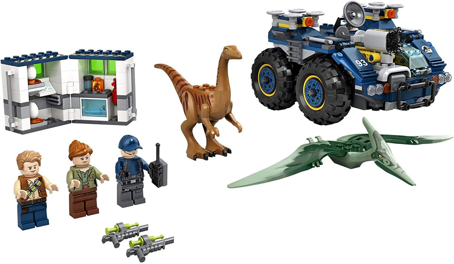 LEGO Jurassic World Gallimimus and Pteranodon Breakout 75940, Dinosaur Building Kit for Kids, Featuring Owen Grady, Claire Dearing and ACU Trooper