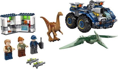 LEGO Jurassic World Gallimimus and Pteranodon Breakout 75940, Dinosaur Building Kit for Kids, Featuring Owen Grady, Claire Dearing and ACU Trooper
