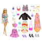 Barbie Advent Calendar Doll (12-in), 24 Surprises Including Day-to-Night Trendy Clothing & Accessories, Festive Holiday Themed Packaging for Kids 3 to