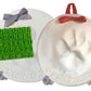 Ultimate Pawprint Keepsake Kit (Makes 2) - Paw Print Christmas Ornament w/ Bonus Personalization Tool & Display Stands! For Dogs, Cats & Pets