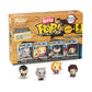 Funko Pop! Bitty 4pk: Demon Slayer - Inosuke Hashibira, Kyojuro Rengoku, Genya Shinazugawa, and Mystery Figure - 0.9 Inch (2.2 Cm) Collectable