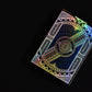 Gamblers Warehouse Alloy Cobalt Playing Cards Poker Deck Custom Design Foiled Backs & Faces New