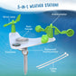 Thames & Kosmos Weather & Climate Lab STEM Experiment Kit, 5-in-1 Meteorology Station w/Wind Vane, Compass, Rain Gauge, Anemometer & Thermometer