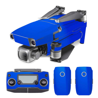 SopiGuard 3M Gloss Fire Blue Vinyl Sticker Skin for DJI Mavic 2 Pro/Zoom