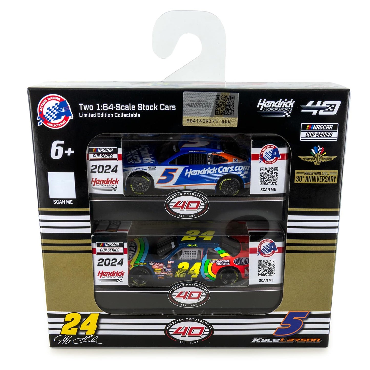 HMS 30 Year Brickyard 400 Bookend Race Win Set 1:64 Nascar Diecast