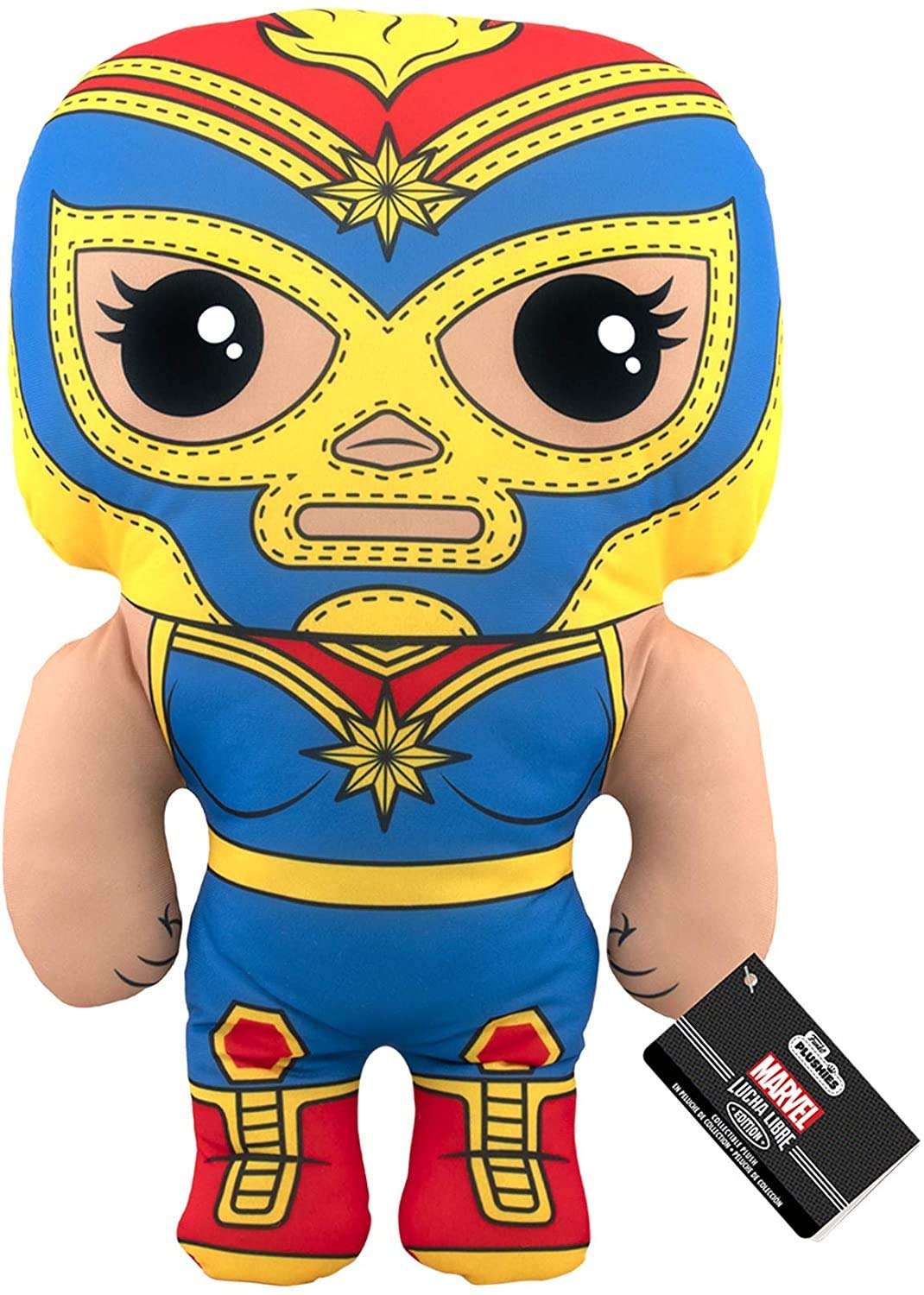 Funko Pop! Plush: Marvel Luchadores - 17.5" Captain Marvel