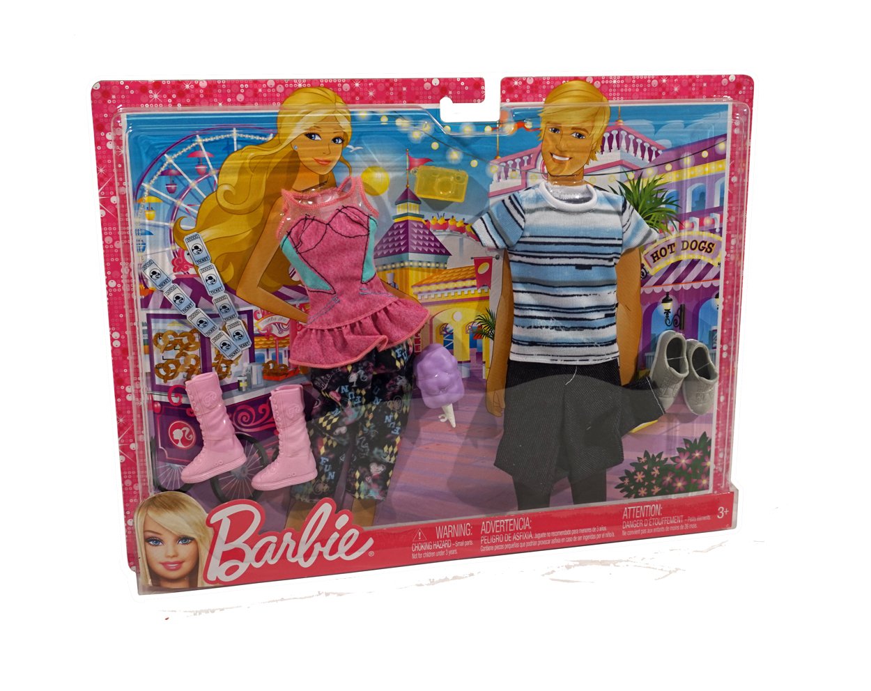 Barbie Fashionistas Outfit Collection - Barbie and Ken At the Carnival