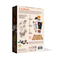 Canvas Critters - Creative Party Game for All Ages | 2 to 6 Players | Build Mosaics with Colorful Animal Meeples | Family-Friendly Board Game