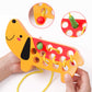 GEMEM Wooden Lacing Threading Toys Fine Motor Skill Toys for 3 Year Old