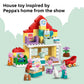 LEGO DUPLO Peppa Pig Family House - Building Toy for Toddlers, Ages 2+ - Sensory Toy for Girls & Boys - W/ 5 Figures - Birthday Gifts for Kids - 10467