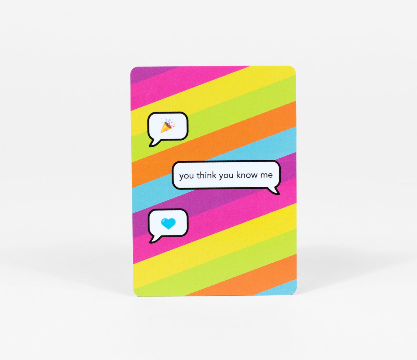 Pink Tiger Games You Think You Know Me Card Game Ages 14+ 2 to 10 Players
