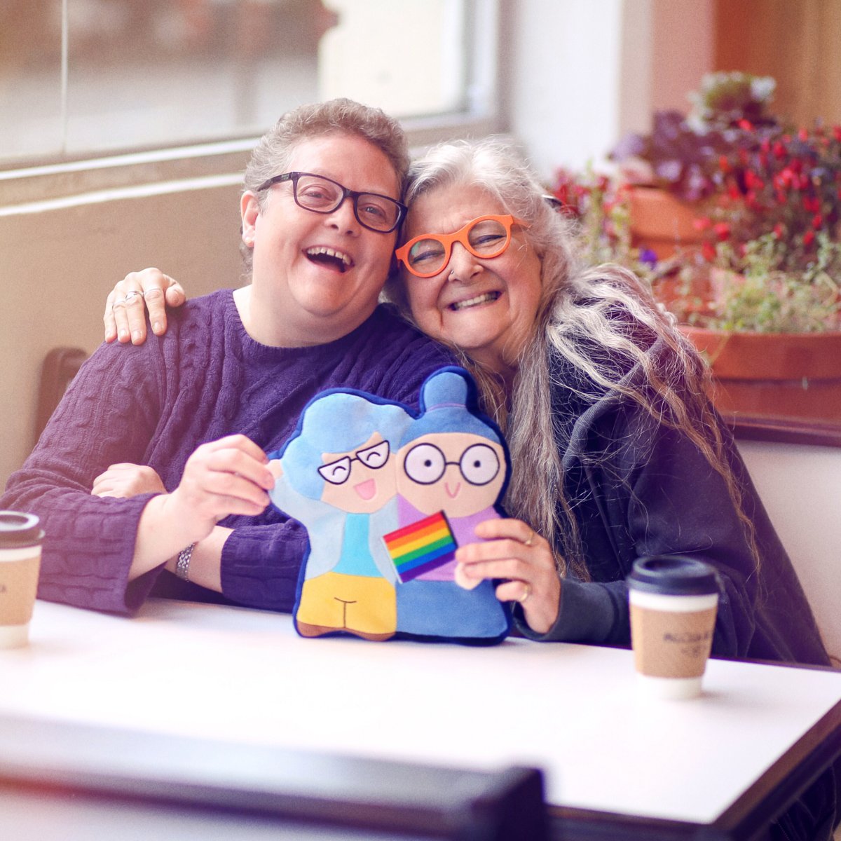 Hashtag Collectibles Gay Valentines - Love Wins Plush Pillow - Grandmas