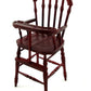 Dollhouse Miniature Mahogany Victorian High Chair