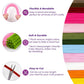 Complete Pipe Cleaner Flower Kit: 1000 Pcs Thick Pipe Cleaners Bulk - 12 Vibrant Colors Pipe Cleaner Craft Set with DIY Tools & 5 Flower Gift Boxes