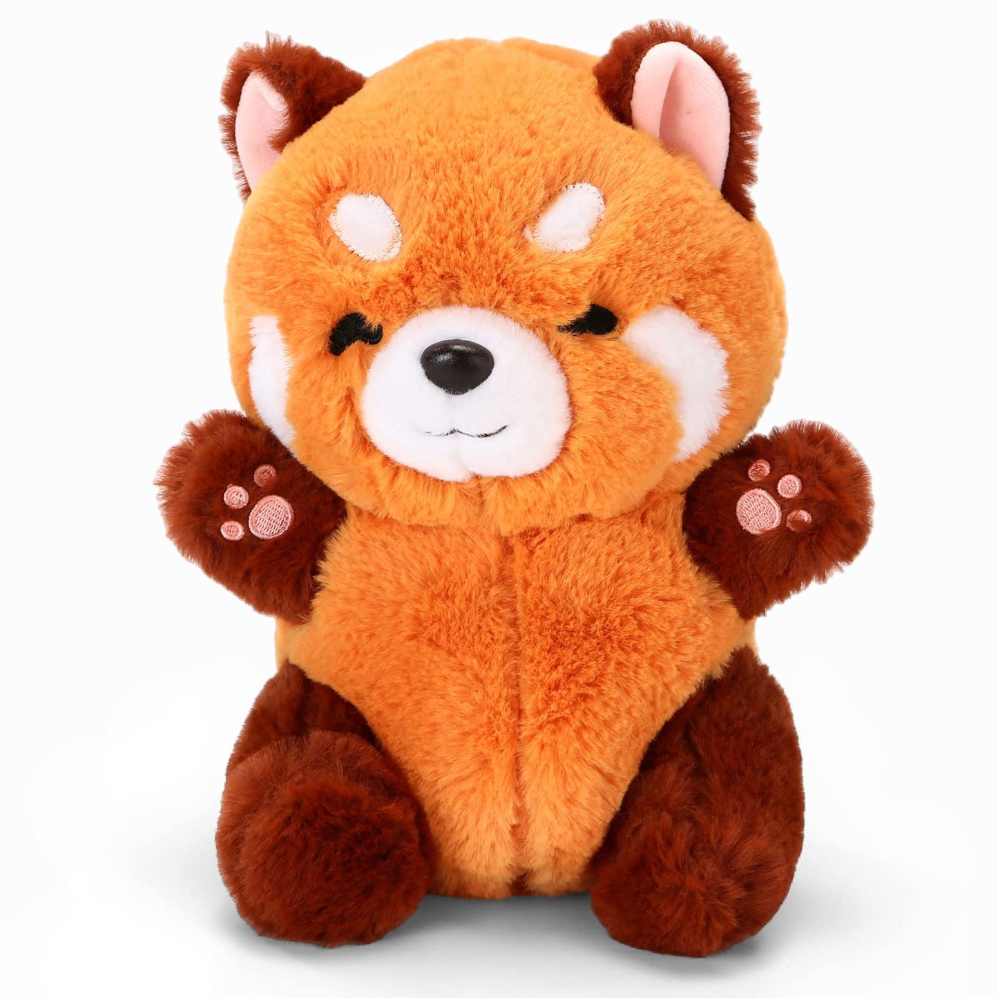 Riuhot Red Panda Stuffed Animal Cute Plush Toy Plushie Christmas Birthday Valentine's Day Gift for Girlfriend Kids 9" Red Panda Stuffed Animals