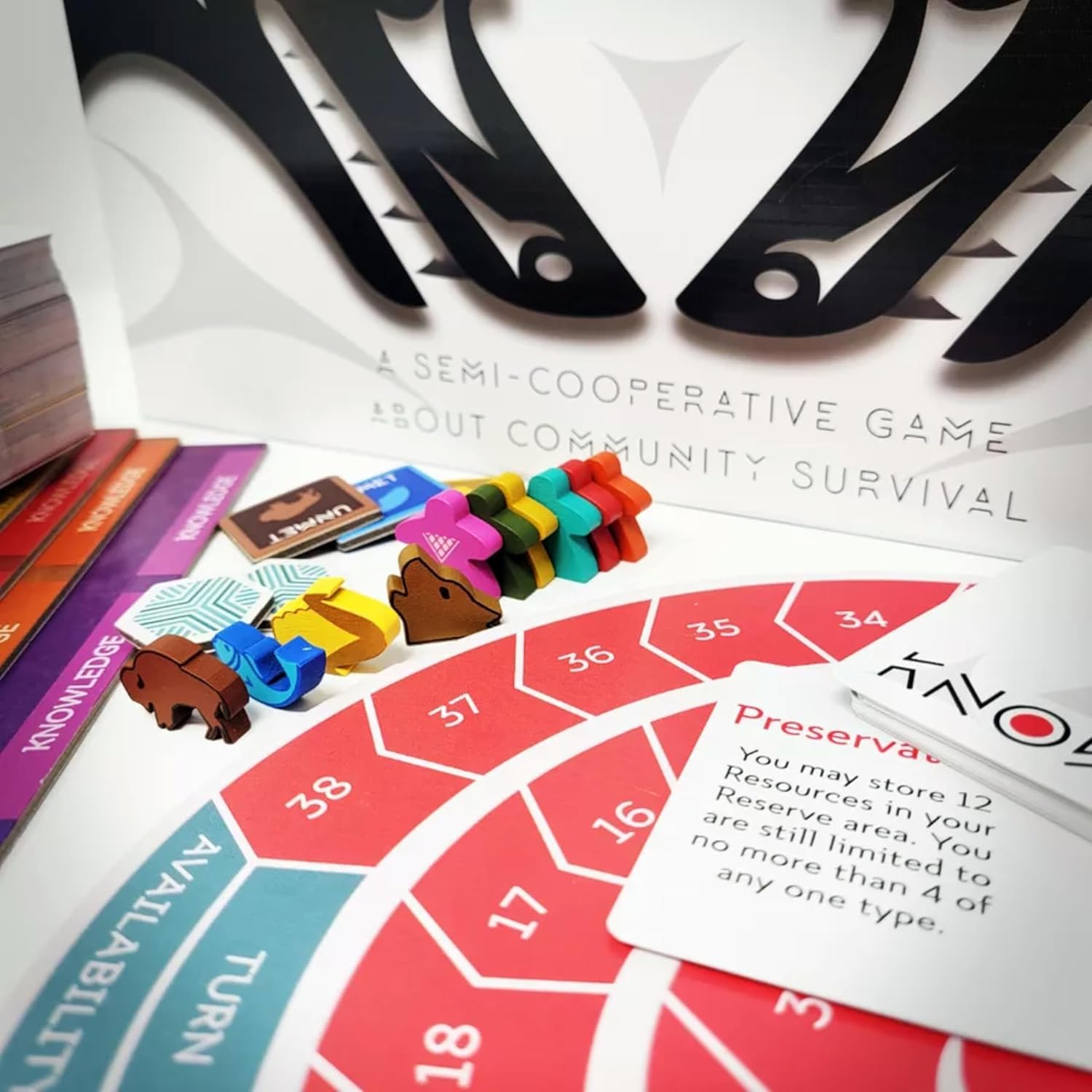 Wolves by Coyote & Crow LLC - Strategy Board Game