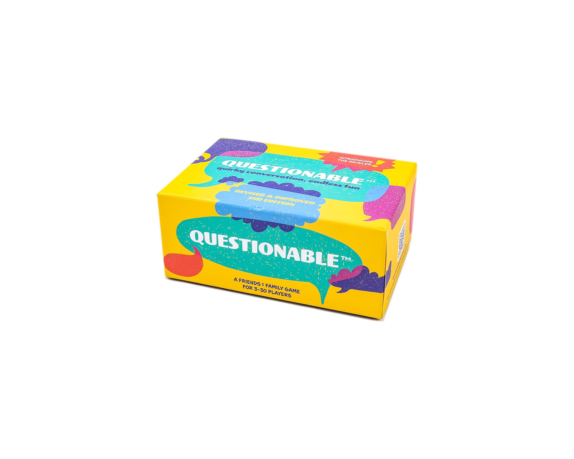 Questionable 2 - The Best Icebreaker Card Game to Get Adults Talking - Card Game for Families' Weekly Game Night (First Edition)