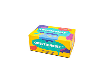 Questionable 2 - The Best Icebreaker Card Game to Get Adults Talking - Card Game for Families' Weekly Game Night (First Edition)