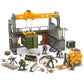 MEGA Halo Infinite Toys Building Set for Kids, Floodgate Firefight with 634 Pieces, 4 Poseable Micro Action Figures and Accessories, Gift Ideas