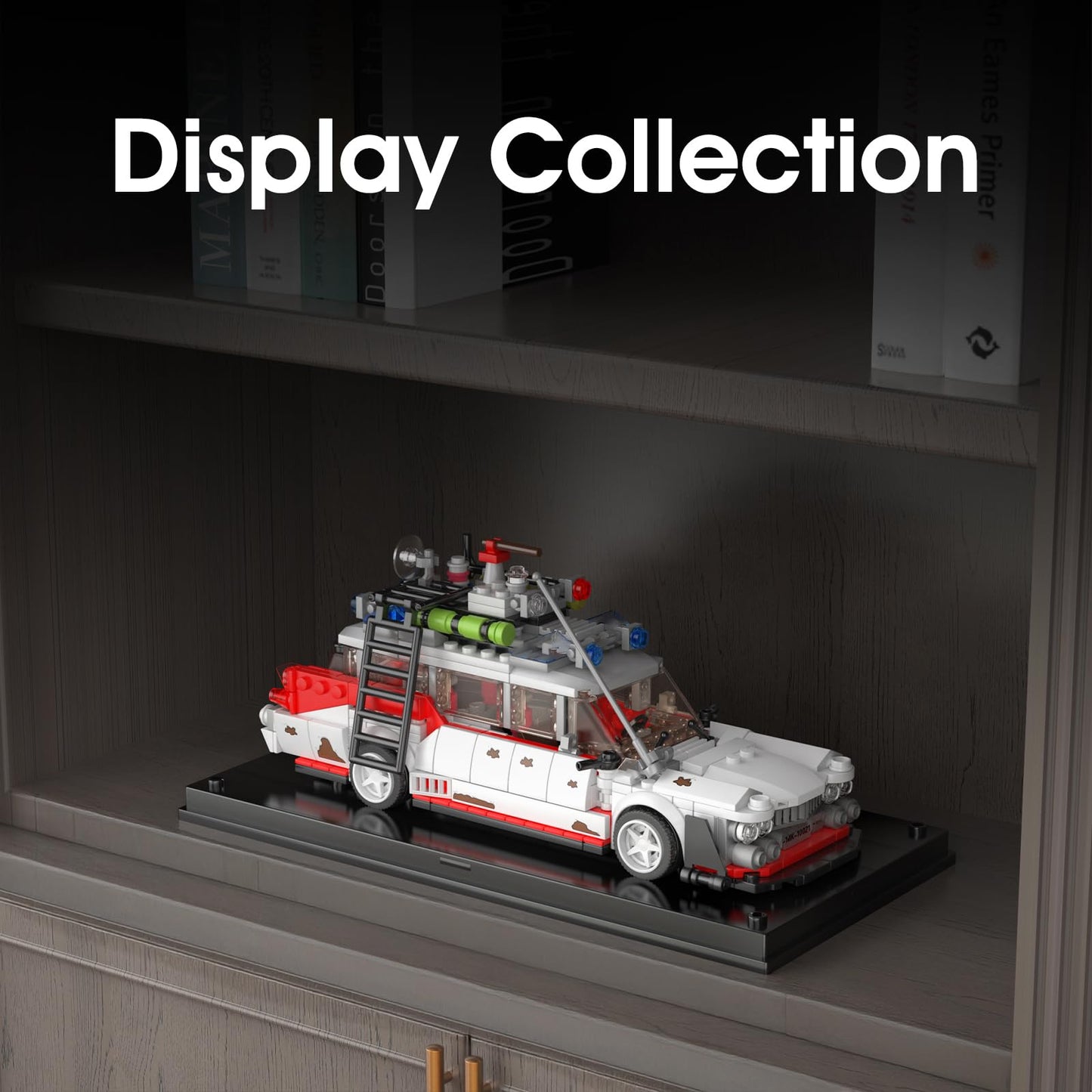 Mould King Ghost Car ECTO-1 Building Sets for Boys Age 14+&Ghost Bus Movie Fans, Creative Classic Cars 10021 Cool Vehicles Model Kits Birthday Gifts