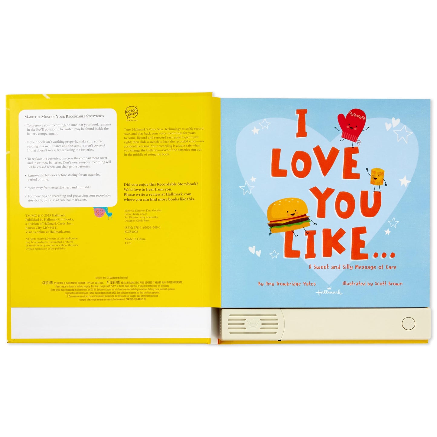 Hallmark Recordable Storybook with Music (I Love You Like) Easter Basket Stuffers