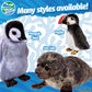 Real Planet 16" Emperor Penguin Stuffed Animal - Realistic & Soft Stuffed Animals, Plush Toy Penguin Gifts, Cute Stuff Penguin Toys for Kids, Birthday