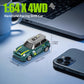 AEXCVG 1:64 Mini RC Drift Car, 4WD Remote Control Car with LED Lights