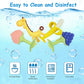 Haili XMGQ Baby Teething Toys 3-6 Months, Baby Chew Teether Toys BPA Free, Babies Teething Relief for Infants, Banana Toothbrush, Fruit Shape Giraffe