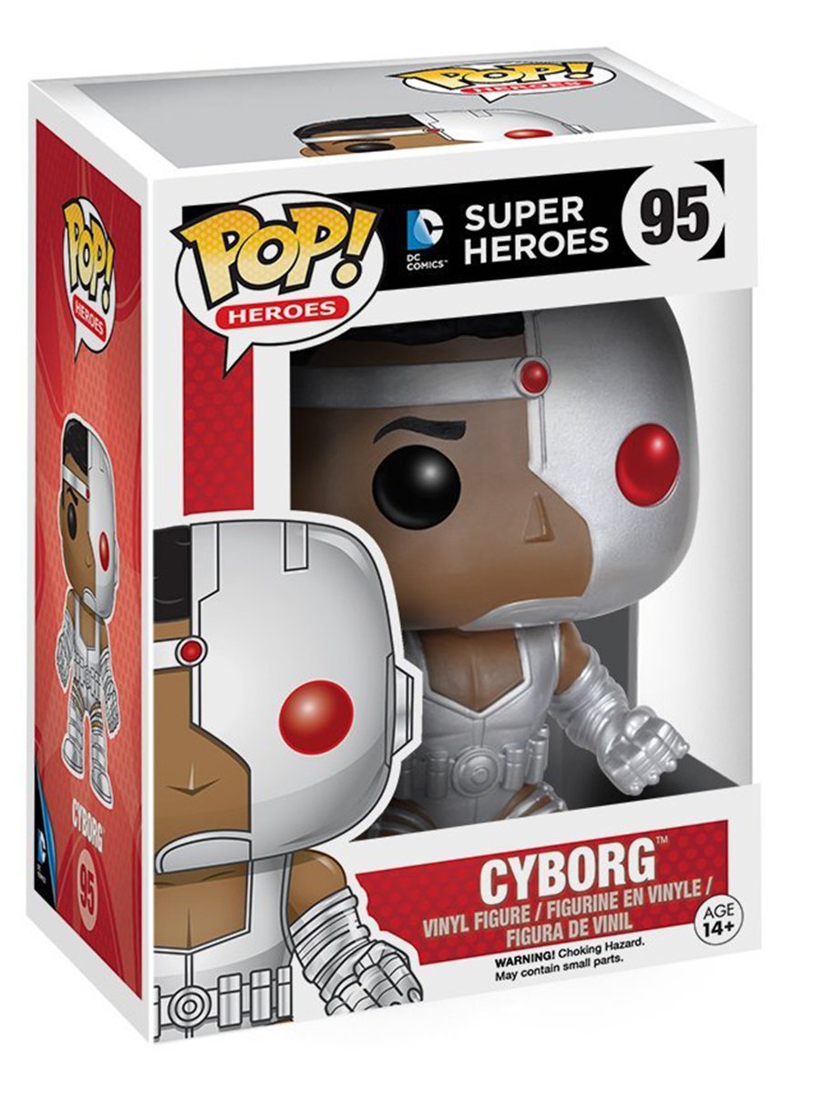 Funko POP Heroes: Classic Cyborg Action Figure