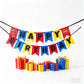 Superhero Happy Birthday Banner, Pre-Strung No Assembly