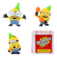 Minions Despicable Me 4-4 Figure Packs Party Bus Bunch | 2 inch Collectible Figures | Pack Has 3 Figures Visible Plus 1 Surprise Figure Hidden