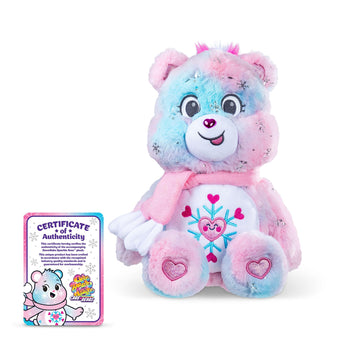 Care Bears - Collector Edition 14" Snowflake Sparkle Bear - Medium Size Plush - Soft, Huggable Plushie, Stuffed Animal for Girls and Boys, Ages 4+