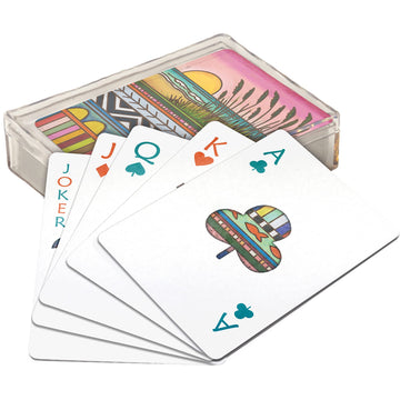 Primitives by Kathy Playing Cards - Beach 2.50" x 3.50" x 1"