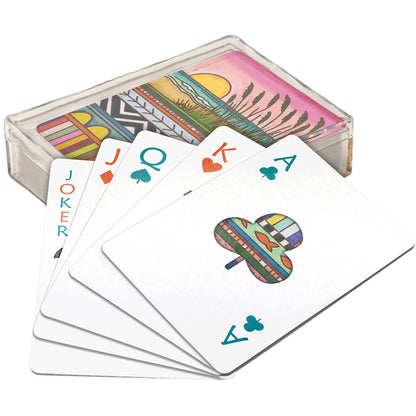 Primitives by Kathy Playing Cards - Beach 2.50" x 3.50" x 1"